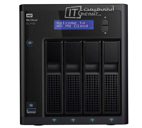 ذخیره ساز شبکه وسترن دیجیتال نس 24 ترابایت My Cloud DL4100